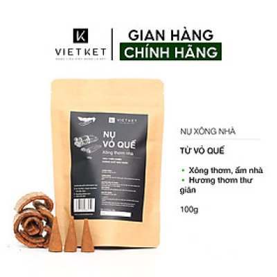 Nụ Vỏ Quế VIETKET (VIỆT KẾT) 100g - Xông nhà tẩy uế