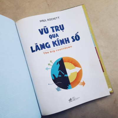 Sách Vũ trụ qua lăng kính số - The big countdown (Bìa cứng) - Nhã Nam - BẢN QUYỀN