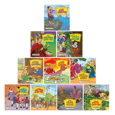 Bộ sách Sự Tích Việt Nam - Tuyển chọn 10 Sự tích Việt Nam đặc sắc nhất (Bản in năm 2022)