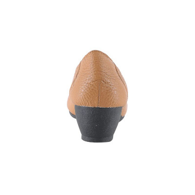 HJ7938-39-40 - Giày nữ Huy Hoàng da bò 3 phân màu da, đen, nâu đất