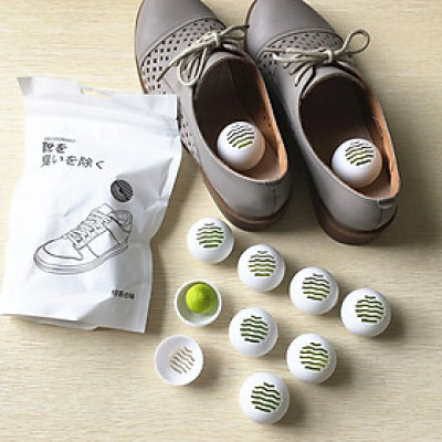 Set Gói 6 Viên Bóng Khử Mùi Giày Dép, Hút Ẩm, Sáp Thơm Quần Áo, Tủ Đồ, Khử Mốc Đa Năng