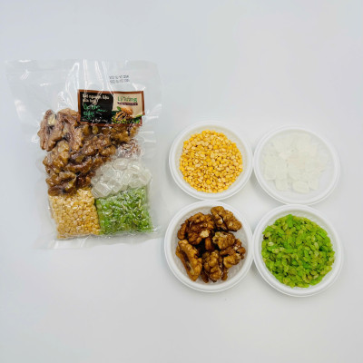 Set nguyên liệu sữa hạt: Óc chó - Đậu xanh - Cốm 115g
