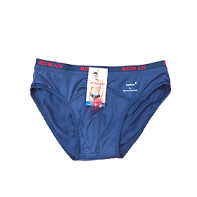 Quần lót nam Roman cao cấp - 2 lưng với chất liệu thun lạnh silk 4 chiều cực mát.