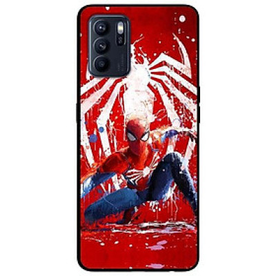 Ốp lưng dành cho Oppo Reno 6 - Reno 6 Z mẫu Người Nhện Trắng