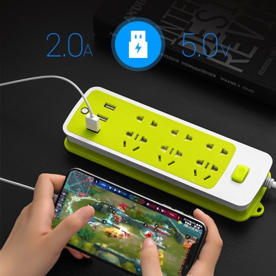 Dụng cụ và thiết bị tiện ích ổ cắm -Ổ cắm điện đa năng chống giật ,có 9 ổ cắm và 3 cổng sạc USB ,tự động ngắt khi quá tải ,sử dụng cho nhiều thiết bị cùng 1 lúc ,có lỗ treo tiện lợi 