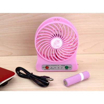 Quạt 3 Tốc Độ Dùng Pin Sạc Siêu Mát Phụ Kiện