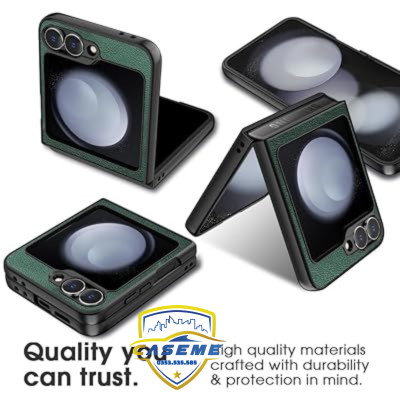 Ốp lưng da dành cho Samsung Galaxy Z Flip5/Z Flip6 hàng chính hãng X-Level cao cấp - Hàng Chính Hãng