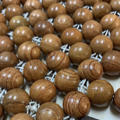 Chiếu Hạt Gỗ Hương Mộc Cao Cấp - Kích Thước 1,8mx2m hạt 1.8cm ( video , hình thật )