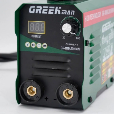 MÁY HÀN ĐIỆN TỬ GR-MMA200 MINI - GREEKMAN - HÀNG CHÍNH HÃNG