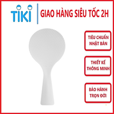 Muôi Xơi Cơm, Muỗng Xới Cơm Chống Dính Và Muỗng Xới Cơm Đế Đứng Sendai, Nhựa Inochi Cao Cấp Tiêu Chuẩn Nhật