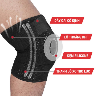 Băng đầu gối, bảo vệ khớp gối GoodFit GF512K