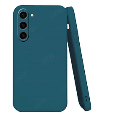 Ốp lưng silicon case cho Samsung Galaxy S23 FE mỏng 0.3mm chống bám bẩn mặt lưng siêu mềm mịn, có gờ bảo vệ camera - hàng nhập khẩu