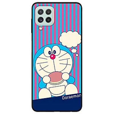 Ốp lưng dành cho Samsung A22 - Samsung S21 FE mẫu Doremon Ăn Bánh