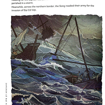 A History Of Vn In Pictures. Emperor Lê Đại Hành (In Colour)