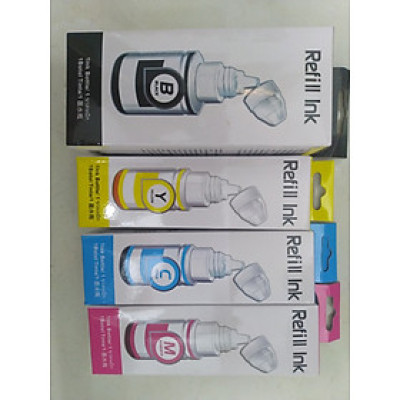 Mực in dành cho màu G3010 bộ 4 màu mực