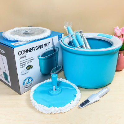 Bộ Cây Lau Nhà Huyền Thoại Xoay Tay Lock&Lock ETM440 - Hàng Chính Hãng