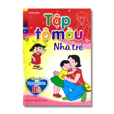 Tập Tô Màu Nhà Trẻ ( Bộ Túi 8 Cuốn)