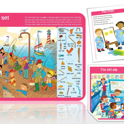 Big Fun Activity Book - Sẵn Sàng Cho Bé Tới Trường 1 - B (5-7 Tuổi)