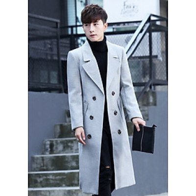 Áo khoác dạ nam phong cách hàn quốc NAD89