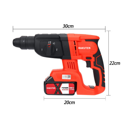 MÁY KHOAN BÊ TÔNG DÙNG PIN RAKUTEN, 100% LÕI ĐỒNG