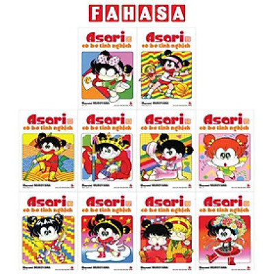 Combo Manga - Asari - Cô Bé Tinh Nghịch: Tập 11 - 20 (Bộ 10 Cuốn)
