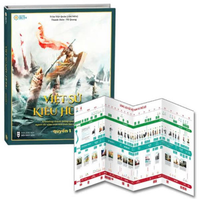 Sách - Việt Sử Kiêu Hùng - Quyển 1 - Bìa Cứng (Tái Bản 2025) - Tặng Kèm Tranh Việt Sử 4000 Năm (Tái Bản 2025)