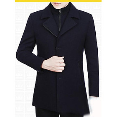 Áo dạ nam ngắn, cổ kép, trẻ trung NAD24