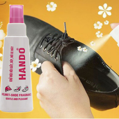 Combo 3 Chai xịt khử mùi hôi chân hôi giày Hando 120ml (Hương Quế)