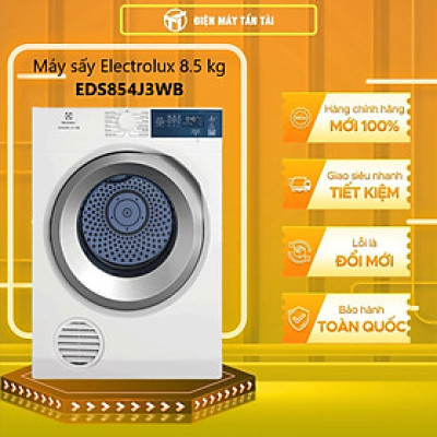 Máy sấy Electrolux 8.5 kg EDS854J3WB - Chỉ giao HCM