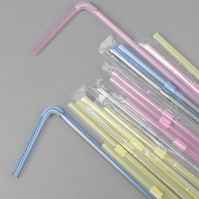 Set 120 ống hút Flexible Straw Ø4mmx160mm - Hàng nội địa Nhật Bản nhập khẩu chính hãng
