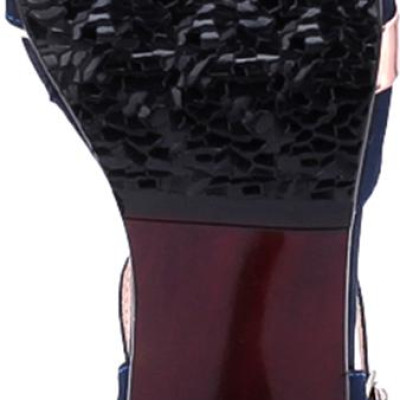 Giày Sandal Nữ Cao Gót Huy Hoàng HT7064 - Xanh