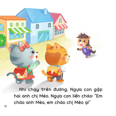 Sách - Bé Lớn Lên Cùng Những Câu Chuyện Nhỏ - Bé Học Lễ Phép