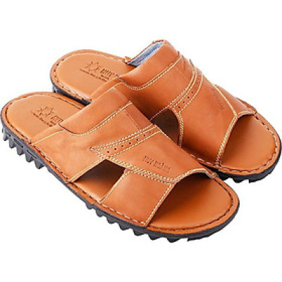 Dép Nam Quai Ngang Huy Hoàng HT7131 - Nude