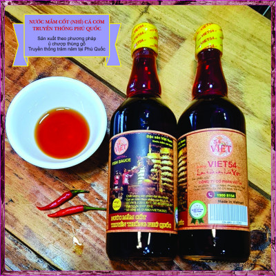 1 Thùng NƯỚC MẮM CỐT PHÚ QUỐC 40N - 40 độ đạm - 1 thùng 6 chai.