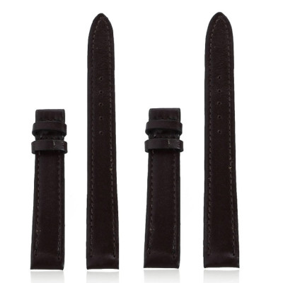  Dây đồng hồ da bò nhiều size màu nâu đất HT8102-16-30