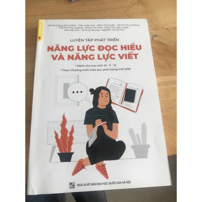 Sách - Luyện tập Năng lực đọc hiểu và nặng lực viết