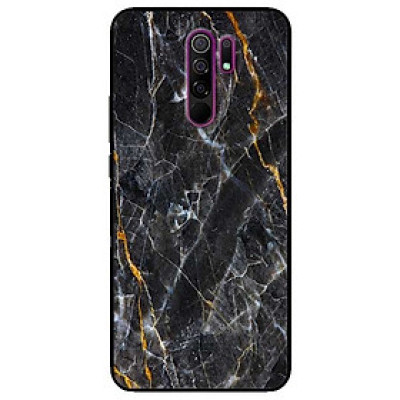 Ốp lưng dành cho Xiaomi Redmi 9 mẫu Đá Đen