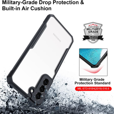 Ốp lưng chống sốc cho Samsung Galaxy S22 / S22 Plus / S22 Ultra hiệu Xundd Fitted Armor Case trang bị túi khí bảo vệ góc, gờ bảo vệ camera - hàng nhập khẩu