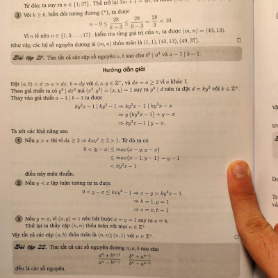 Sách - Một Số Chủ Đề Số Học Hướng Tới Kỳ Thi HSG và Chuyên Toán