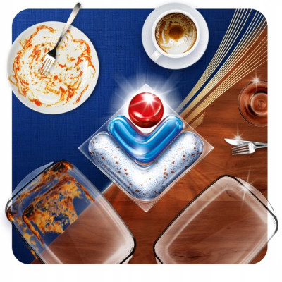 Viên rửa bát Finish Ultimate Plus All in one 52 Viên - Nhập khẩu Châu Âu