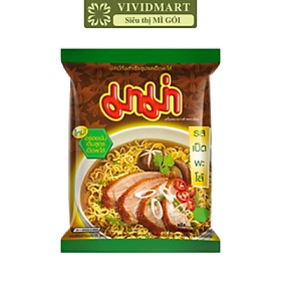 MAMA - Mì Mama gói nhỏ hương Mì vịt tiềm, Mì ăn liền Mama, Mì Thái Lan vị Mì vịt tiềm (55g/gói)