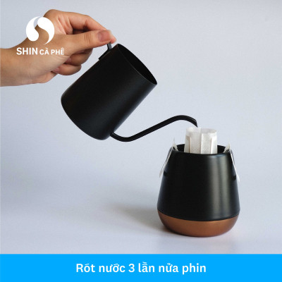 Cà phê A Lưới Blend - SHIN Cà Phê - Phin giấy - Hộp 5 gói