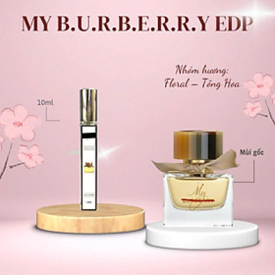 Tinh dầu nước hoa dạng xịt 10ml My Bur..be..rry (mùi nữ)