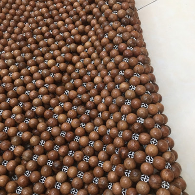 Chiếu Hạt Gỗ Hương Mộc Cao Cấp - Kích Thước 2,2mx2m hạt 1.6cm( video , hình thật ) 