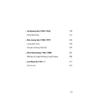 Truyện Ngắn Hiện Đại Hàn Quốc Tiêu Biểu - Kiên Cường Trong Gian Khó - Bản Quyền