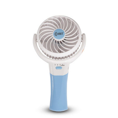 Quạt Sạc Tích Điện Mini Gấp Gọn Cầm Tay Comet CRF0904 3W Pin lithium-ion 3.7V 1200mAh Nhỏ Gọn Sạc USB Tiện Lợi hàng chính hãng