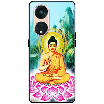 Ốp lưng dành cho Oppo Reno 8T 4G - Reno 8T 5G - Reno 10 5G - Reno 10 Pro 5G - Phật Ngồi Sen - Hàng Chính Hãng