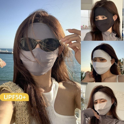 Khẩu Trang Toàn Mặt Chống 98% Tia UV, Khẩu Trang Ninjia Hai Lớp Chống Nắng UPF 50+ Ngăn Ngừa Bụi Mịn. TakyHome 7887