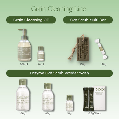 Bột rửa mặt và tẩy tế bào chết hằng ngày enzyme Lassie