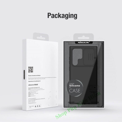 Ốp lưng dành cho Samsung S22 Ultra Camshield Silky chống sốc Nillkin - Hàng nhập khẩu